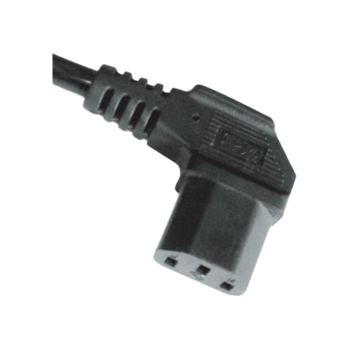 How do IEC standard power cords solve problems related to electromagnetic interference (EMI)?
